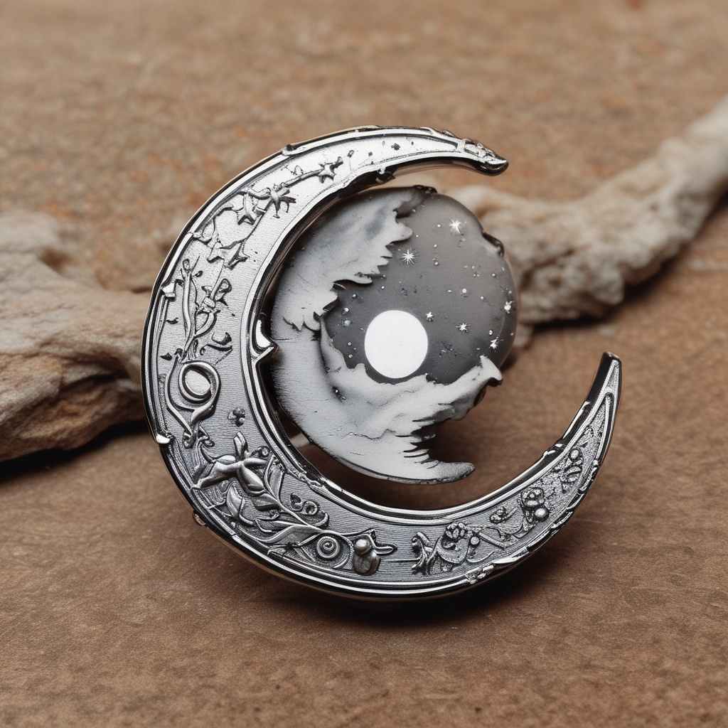 Moon Pin Celestial